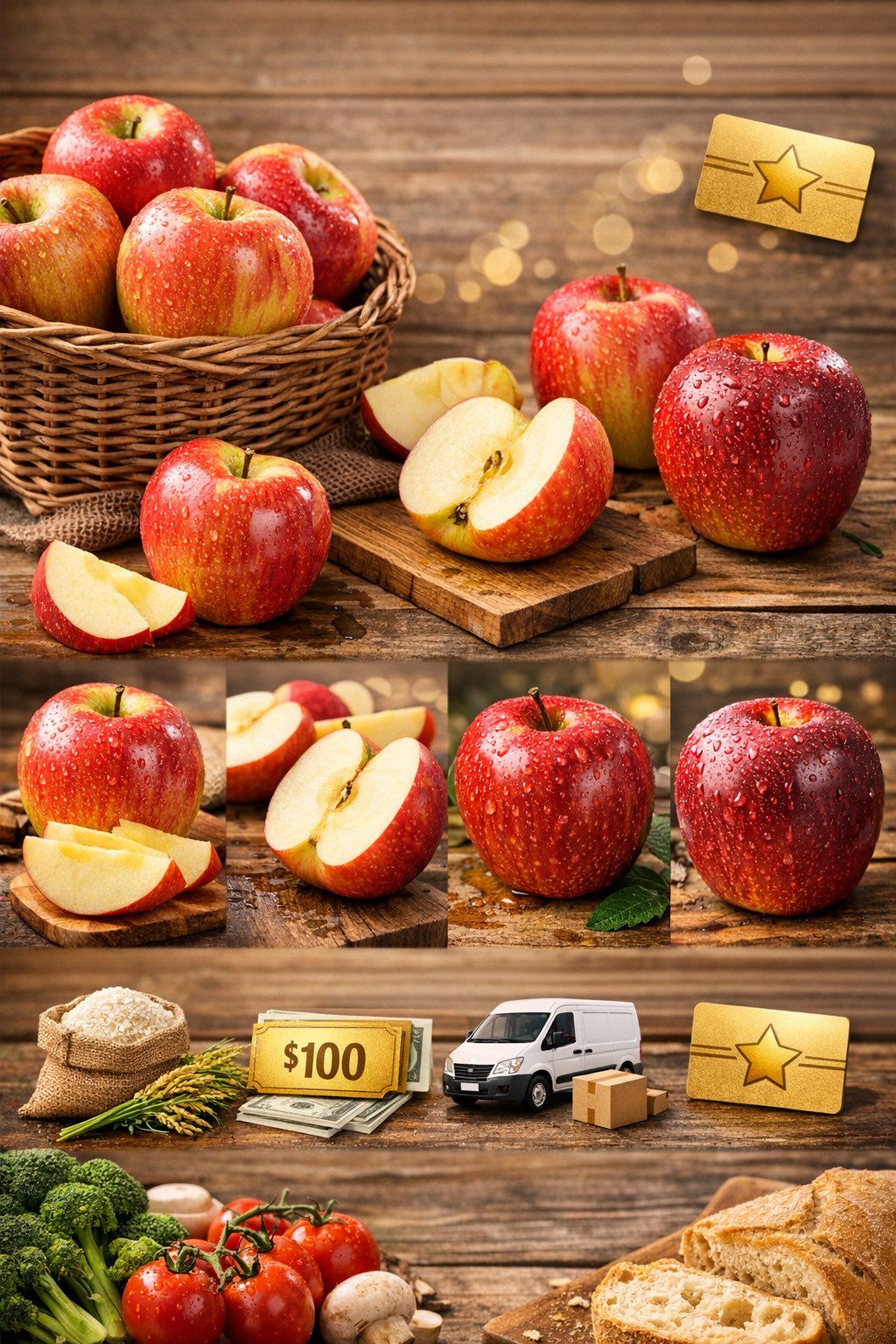 苹果送货上门服务宣传 apple delivery service marketing